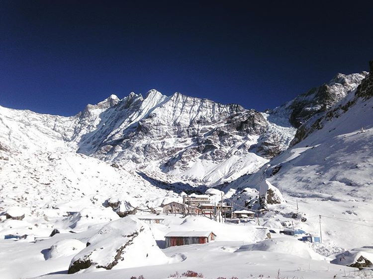 Langtang Valley in Winter