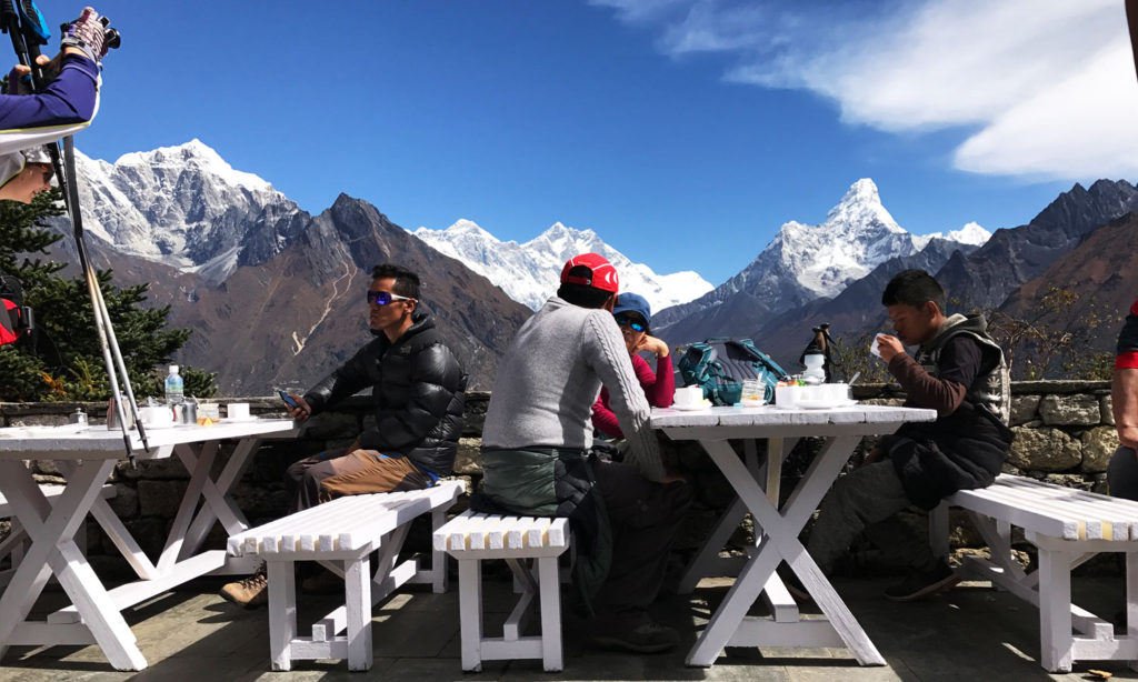 Mount Everest View with Ama Dablam