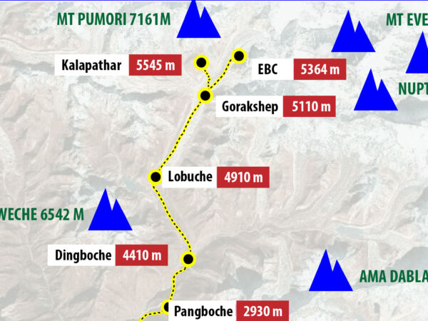 ebc trek map