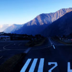 Lukla Airport View in the early morning