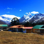 Tengboche – Backdrop of Mt Ama Dablam