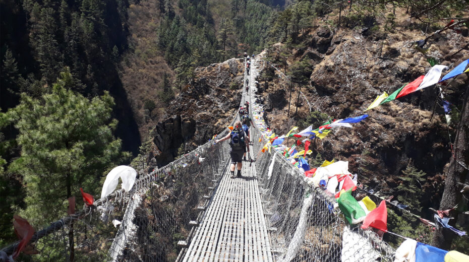 hillary suspension bridge