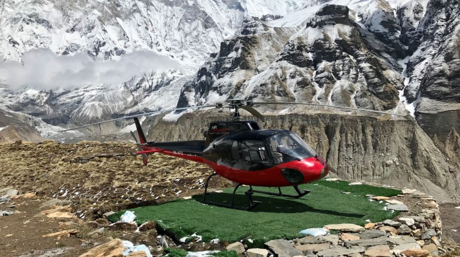 annapurna base camp heli tour