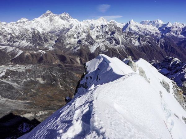 kyajo ri peak climbing