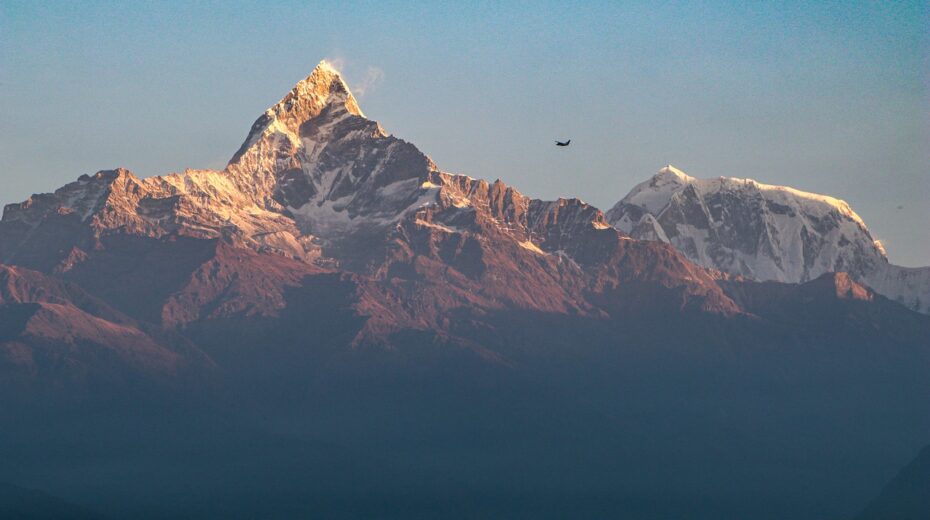 Mt Fishtail view from Pokhara